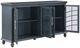 Crestview Collection Wakefield Midnight Navy Sideboard-2