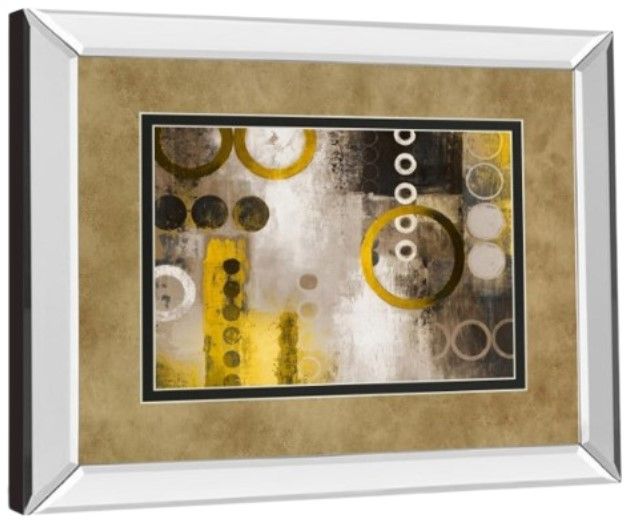 Classy Living Â Michael Marcon Yellow Liberated Wall Art-3