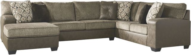 Benchcraft® Abalone 2-Piece Chocolate Living Room Set -1
