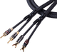 Tributaries® Series 8 6 Ft. Banana Plugs/Spade Lugs Speaker Cable-1