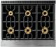 Viking® 7 Series 36" Ivy Pro Style Dual Fuel Range-4