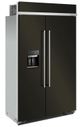KitchenAid® 48 in. 29.4 Cu. Ft. PrintShield™ Black Stainless Steel Built In Counter Depth Side-by-Side Refrigerator-1