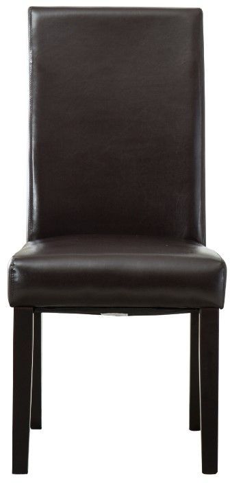 Mazin Furniture Jarvis Dark Brown Side Dining Chair-2