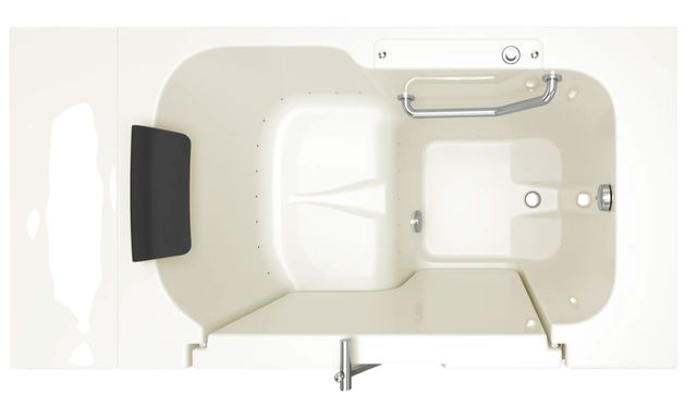 American Standard Gelcoat Premium Series Linen 32" x 52" Walk-In Tub with Air Spa System - Right-Hand Drain-2
