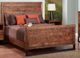 Handstone Cumberland Queen Bed With Wood Headboard & 31” High Footboard-0