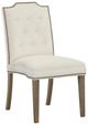 Fairfield® Customizable Entree Dining Empire Short Back Armless Stack Chair with Buttons-0