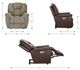 La-Z-Boy® Maverick Stone Power Wall Recliner with Headrest and Lumbar-2