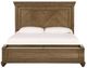 Signature Design by Ashley® Waynely Medium Brown King Panel Storage Bed-3