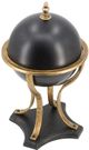A & B Home Gold/Black Table Top Sphere-2