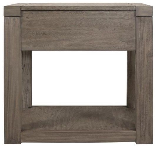 Riverside Furniture Riata Gray Wash Chairside Table-2