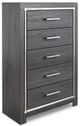 Signature Design by Ashley® Lodanna 6-Piece Gray Full Panel Storage Bed Set-4