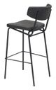 Zuo Modern Sharon Vintage Black Bar Chair-4