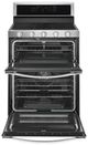 Whirlpool® 30" Stainless Steel Double Oven Freestanding Gas Range-1