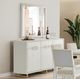 Michael Amini® Palm Gate Cloud White Sideboard-1