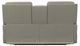 La-Z-Boy® Finley Dove Manual Wall Reclining Loveseat with Console-4