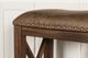HH2 Home Willlow Bend 2-Piece Antique Walnut/Weathered Brown Leather Counter Stool-4