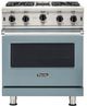 Viking® 5 Series 30" November Sky Pro Style Natural Gas Range-0
