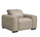 Drew & Jonathan Home Ivory Leather Power Recliner-0