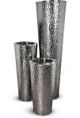 Le Present Martello Moderna Hammered Metal 36" Planter-3