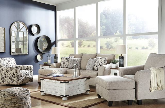 Benchcraft® Abney 3-Piece Driftwood Living Room Set-4