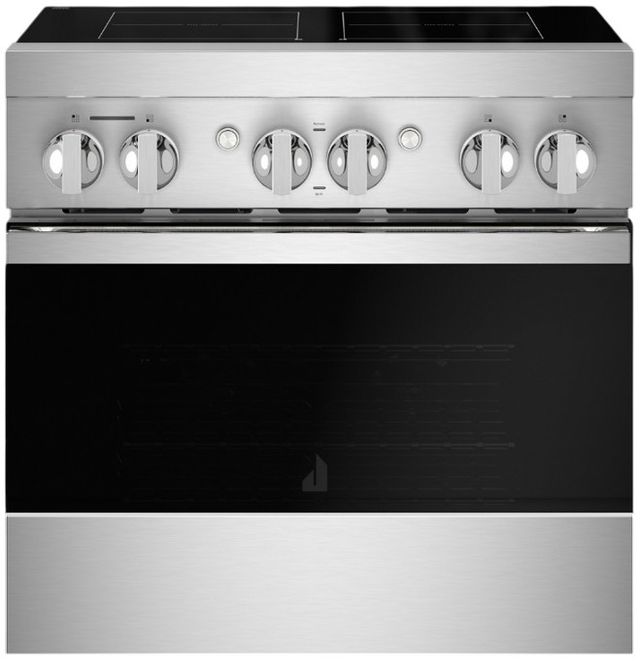 JennAir® Noir 30" Stainless Steel Pro Style Induction Range -0