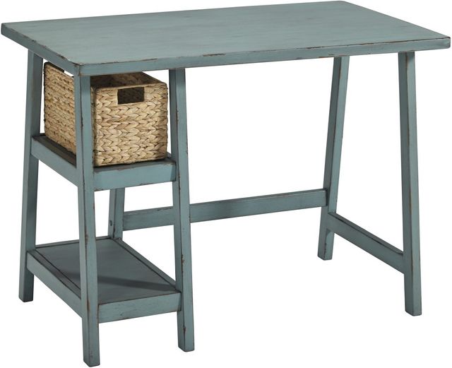 Signature Design by Ashley® Mirimyn Teal 42" Office Desk-0