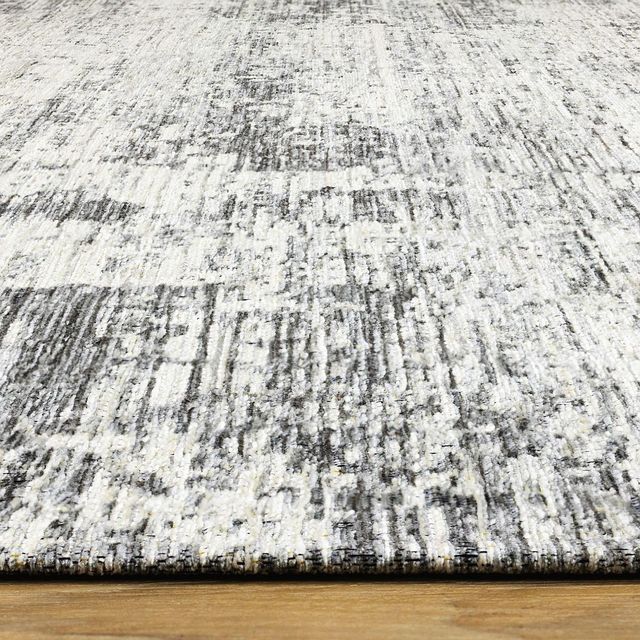 Kalora Interiors Cathedral Grey 9'x12' Style 2 Area Rug-1