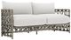 Bernhardt Nodi Bernhardt Exteriors Gray/Shiitake Fabric/Rope Outdoor Sofa-0