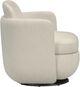 TOV Furniture Wolfie Cream Swivel Accent Chair-3