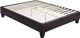 Elements International Abby Brown Queen Platform Bed-3
