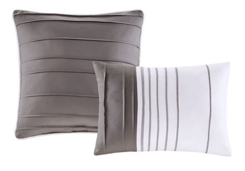 Olliix by Intelligent Design Rudy Black Twin/Twin Extra Large Plaid Reversible Coverlet Set-2
