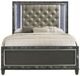 New Classic® Home Furnishings Radiance Black Pearl Queen Panel Bed-2