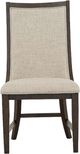 Magnussen Home® Westley Falls 2-Piece Baja Fog/Graphite Upholstered Host Side Chair Set-1