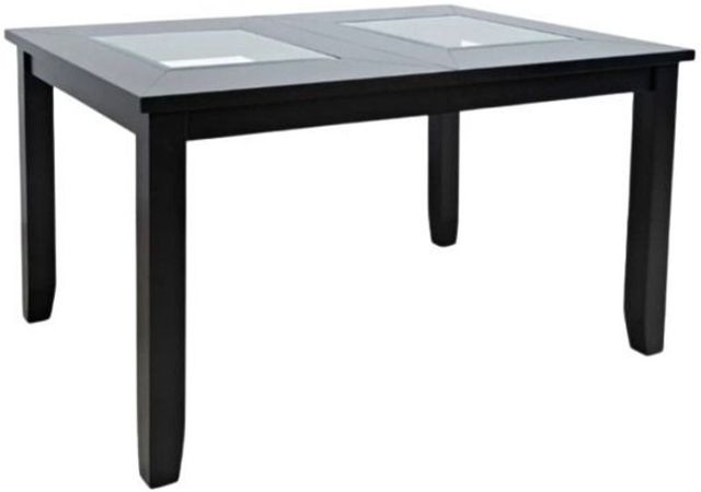 Jofran Inc. Urban Icon Black Extension Dining Table-0