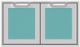 Hestan® AGSD Series 36" Bora Bora Outdoor Double Storage Doors-0
