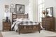 Mazin Furniture Brevard Light Brown King Panel Bed-2