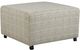 Corinthian Furniture Brentwood Gray Square Ottoman-0
