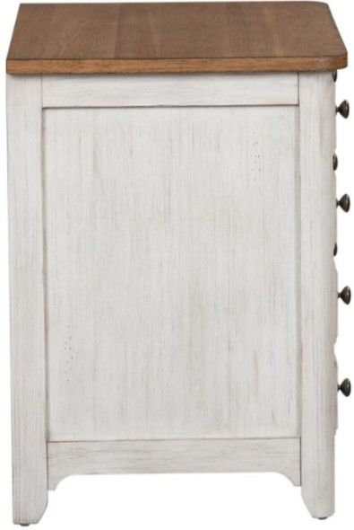 Liberty Furniture Farmhouse Reimagined Antique White Lateral File Cabinet-2