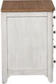 Liberty Furniture Farmhouse Reimagined Antique White/Chestnut Lateral File Cabinet-3