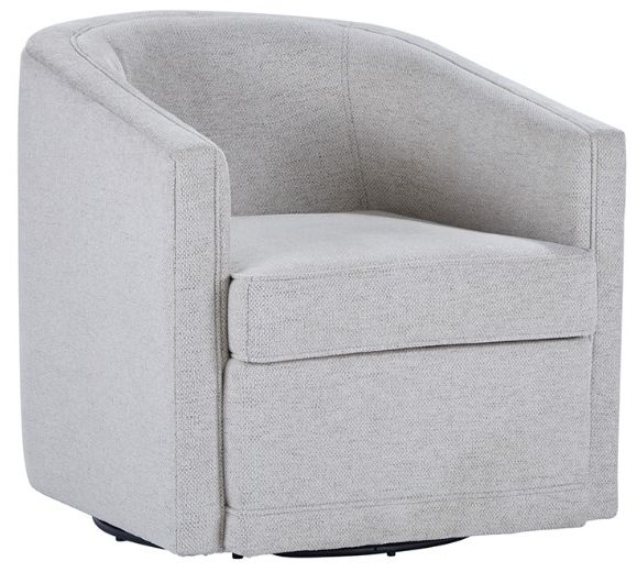 Hughes Furniture® 45SWC Rose Quartz Turtle D Swivel Chair