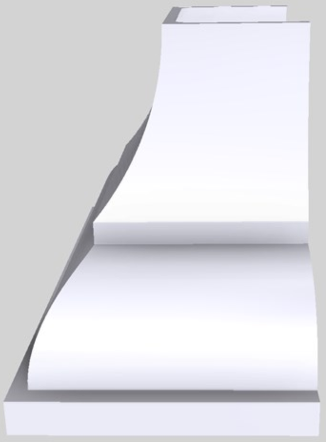 Vent-A-Hood® Designer Series 42" White Wall Mounted Range Hood-1