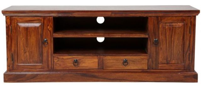 Jaipur Furniture Ganga Brown Big Plazma TV Unit-0