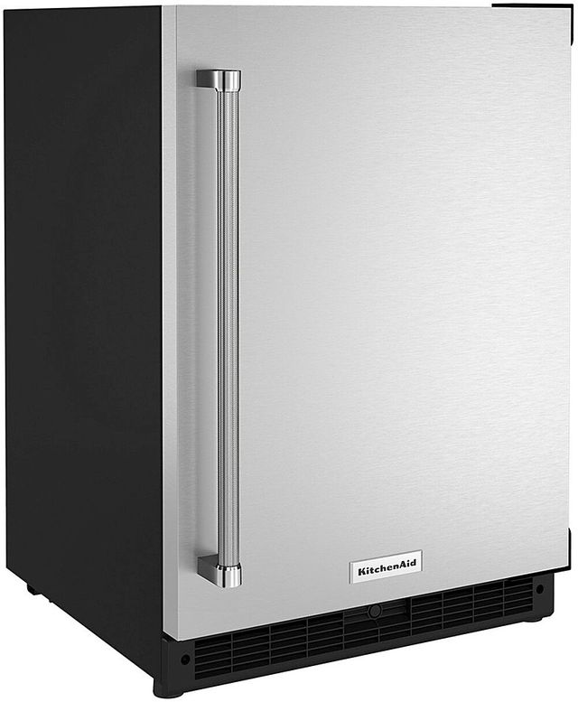 KitchenAid® 5.0 Cu. Ft. Stainless Steel Under the Counter Refrigerator-2