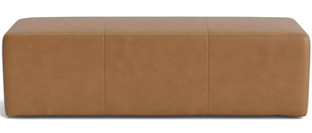Bassett® Furniture Customizable Kelly Leather Rectangle Ottoman-1