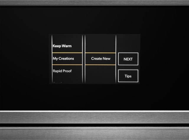 JennAir® NOIR™ 27" Floating Glass Black Built-In Single Electric Wall Oven-4