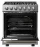 Viking® 3 Series 30" Pure White Pro Style Natural Gas Range-1
