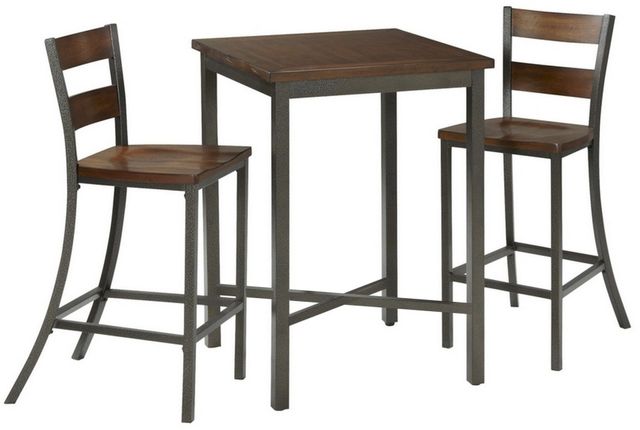 homestyles® Cabin Creek 3-Piece Brown Bistro Set-0