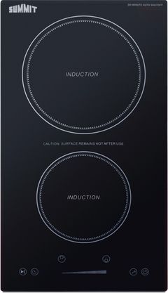 Summit® 12" Black Induction Cooktop