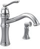 Moen® Belfield™ Chrome One-Handle High Arc Kitchen Faucet-0