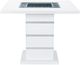 Global Furniture USA Monaco 7-Piece White Occasional Table Set-0